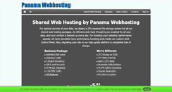 Desktop Screenshot of panama-webhosting.com